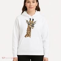 Love Giraffes Wo Giraffe Lovers Hoodie thumb 5