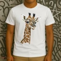 Love Giraffes Wo Giraffe Lovers T-Shirt thumb 3