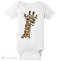Love Giraffes Wo Giraffe Lovers Baby Bodysuit thumb 0