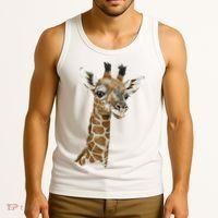 Love Giraffes Wo Giraffe Lovers Tank Top thumb 3