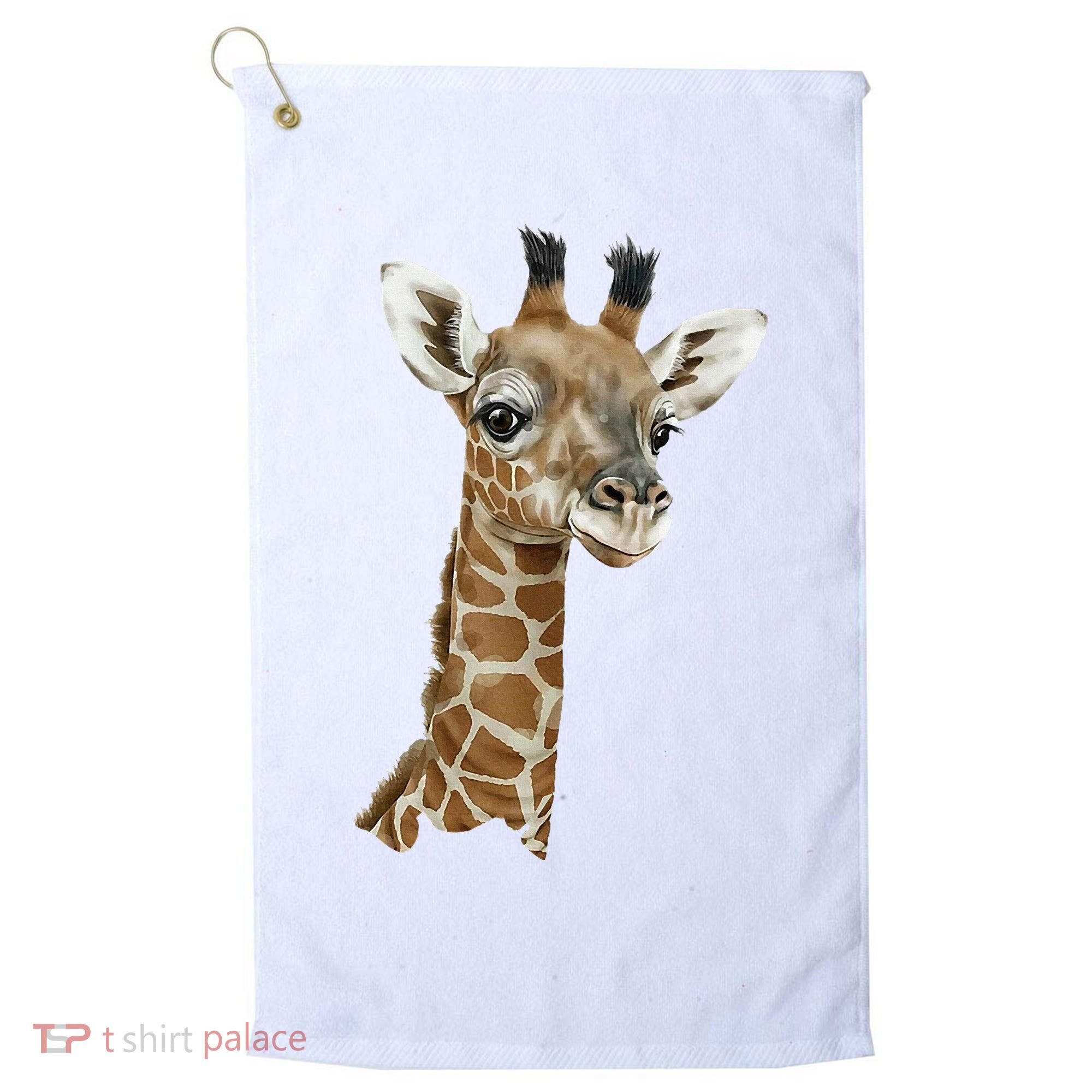 Love Giraffes Wo Giraffe Lovers Golf Towel