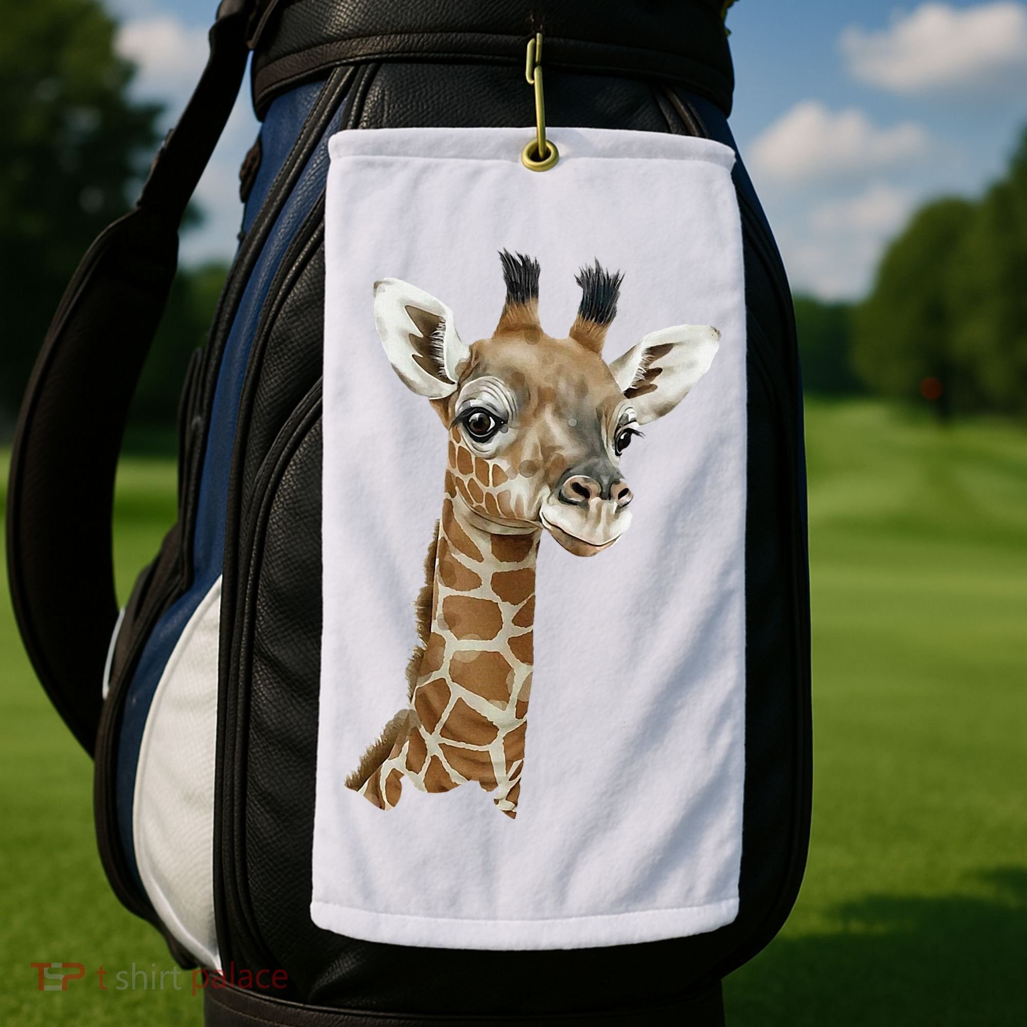 Love Giraffes Wo Giraffe Lovers Golf Towel
