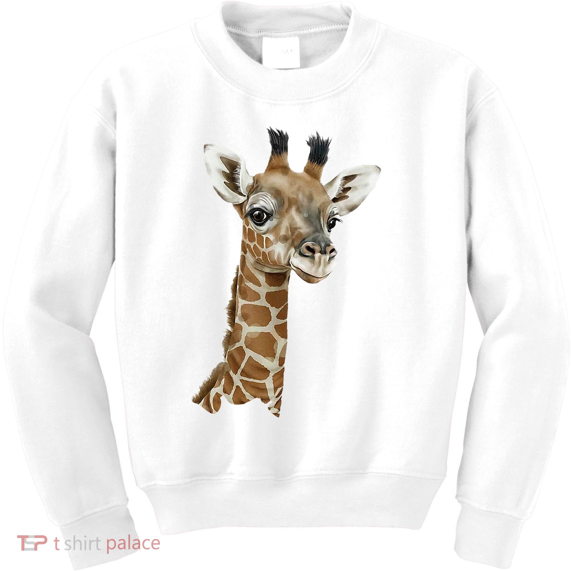 Love Giraffes Wo Giraffe Lovers Kids Sweatshirt
