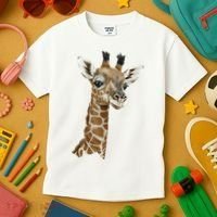 Love Giraffes Wo Giraffe Lovers Kids T-Shirt thumb 3