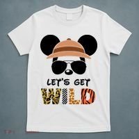 Lets Get Wild Safari Zoo Animal Kingdom Family Vacation T-Shirt thumb 5