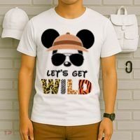 Lets Get Wild Safari Zoo Animal Kingdom Family Vacation T-Shirt thumb 6