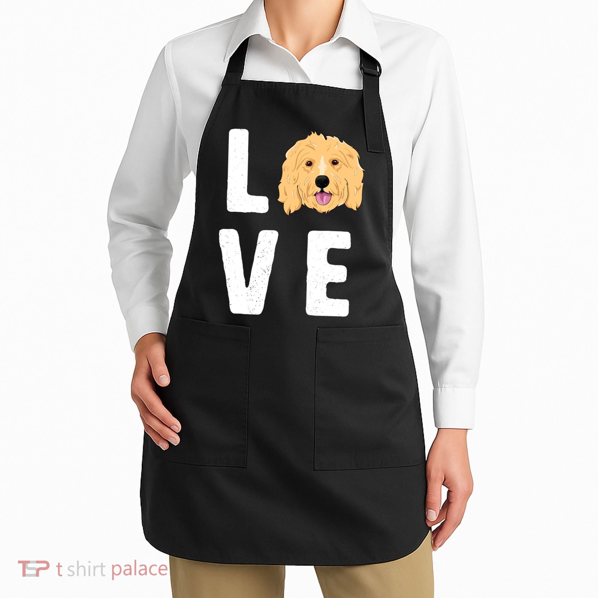 Love Goldendoodles Wo Dog Puppy Doodle Apron