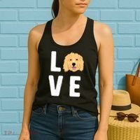 Love Goldendoodles Wo Dog Puppy Doodle Women's Tank Top thumb 2