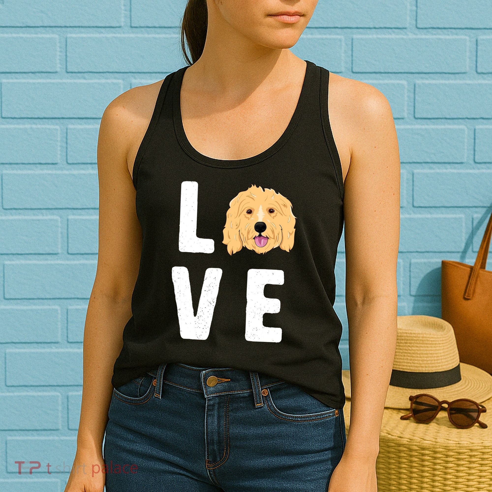 Love Goldendoodles Wo Dog Puppy Doodle Women's Tank Top