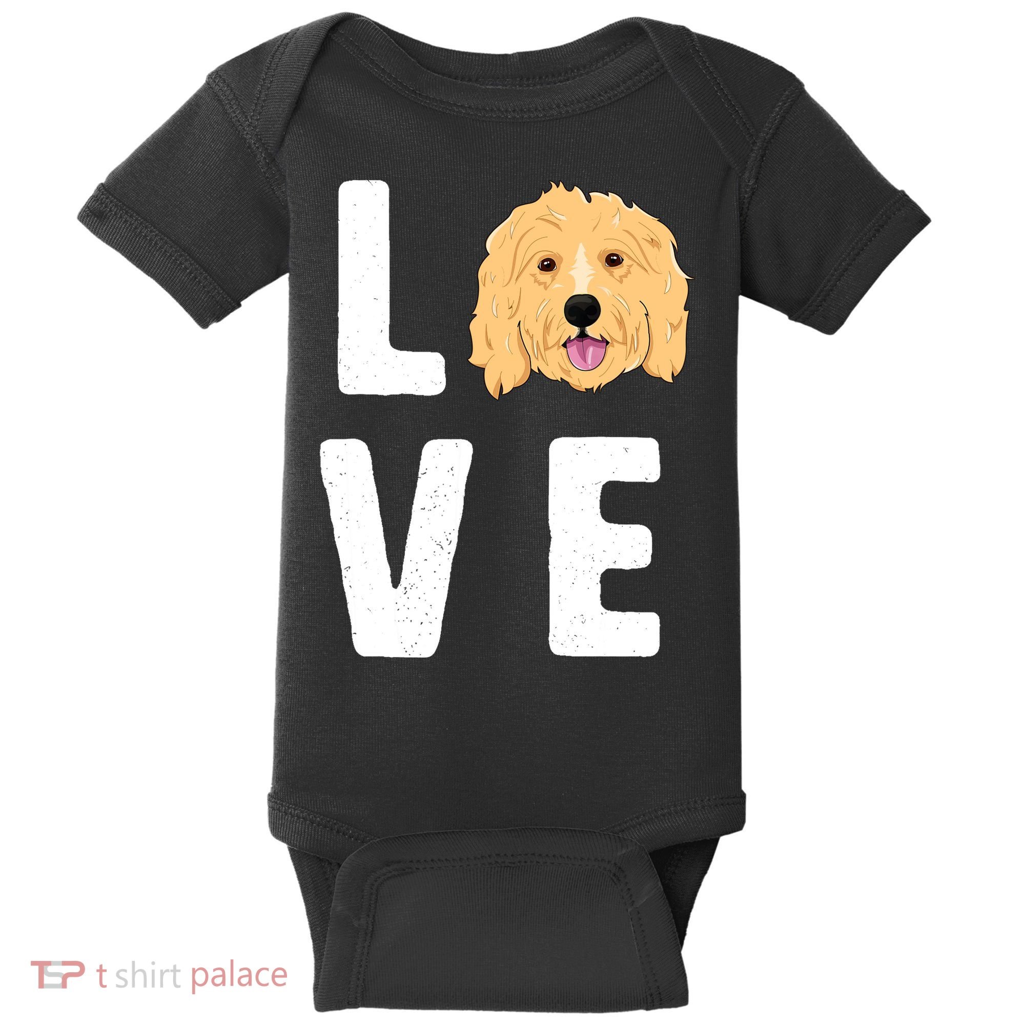 Love Goldendoodles Wo Dog Puppy Doodle Baby Bodysuit