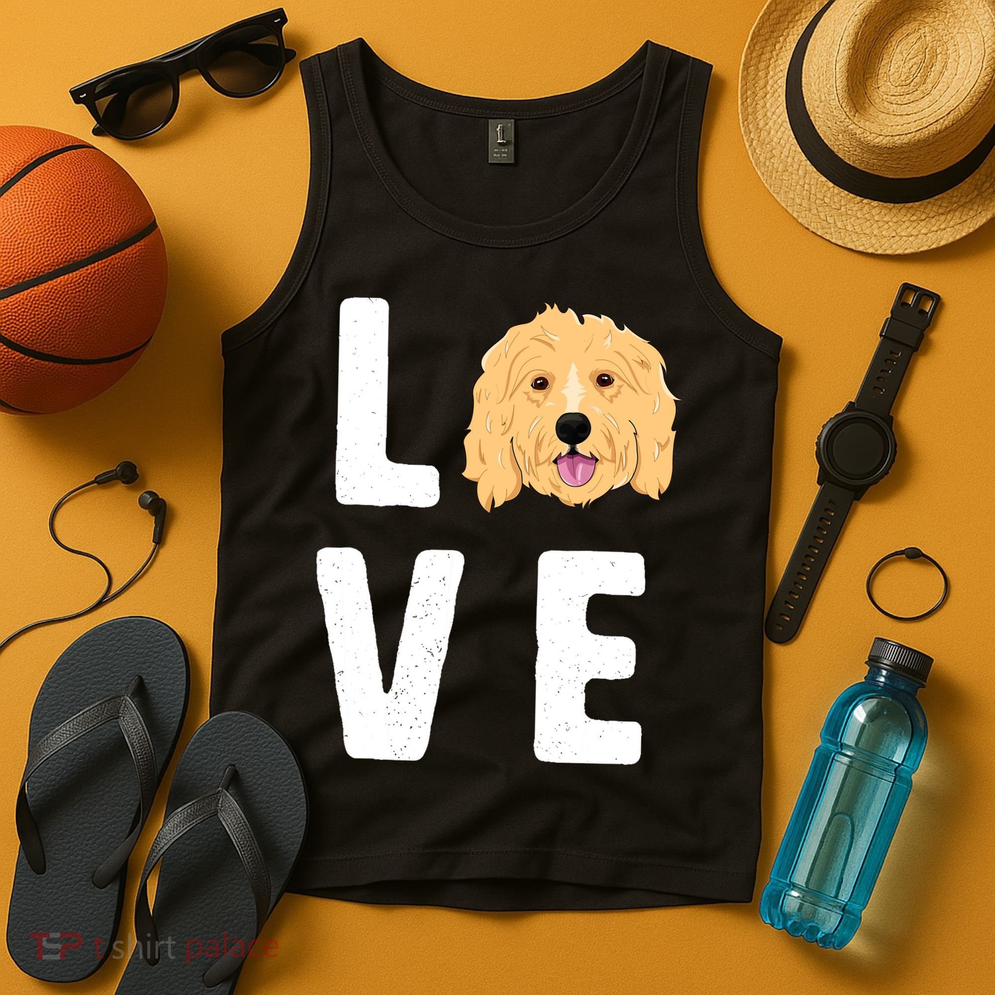 Love Goldendoodles Wo Dog Puppy Doodle Tank Top