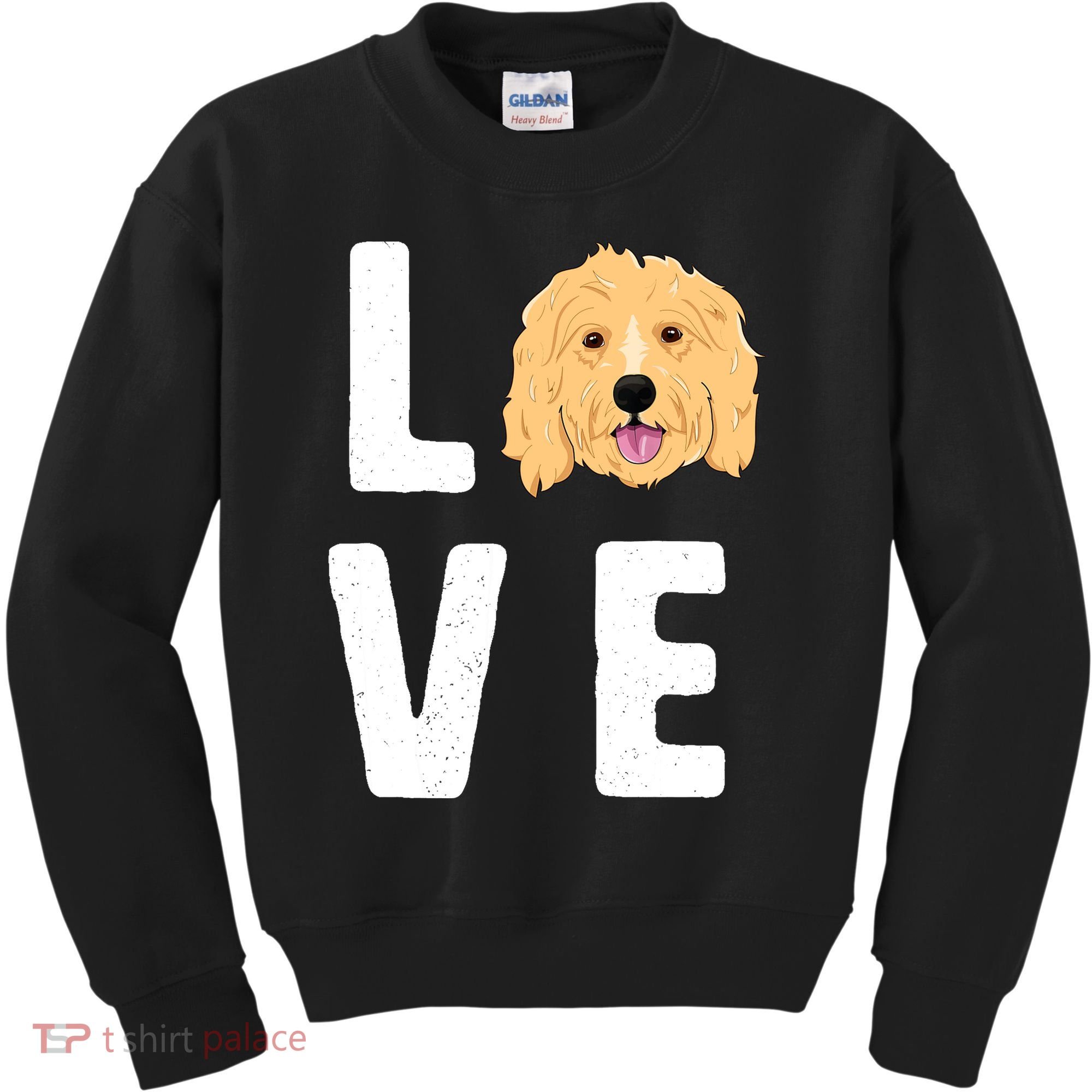 Love Goldendoodles Wo Dog Puppy Doodle Kids Sweatshirt