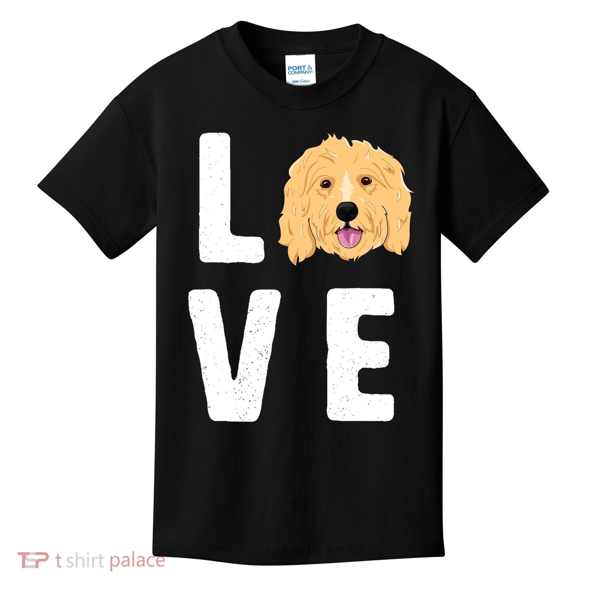 Love Goldendoodles Wo Dog Puppy Doodle Kids T-Shirt