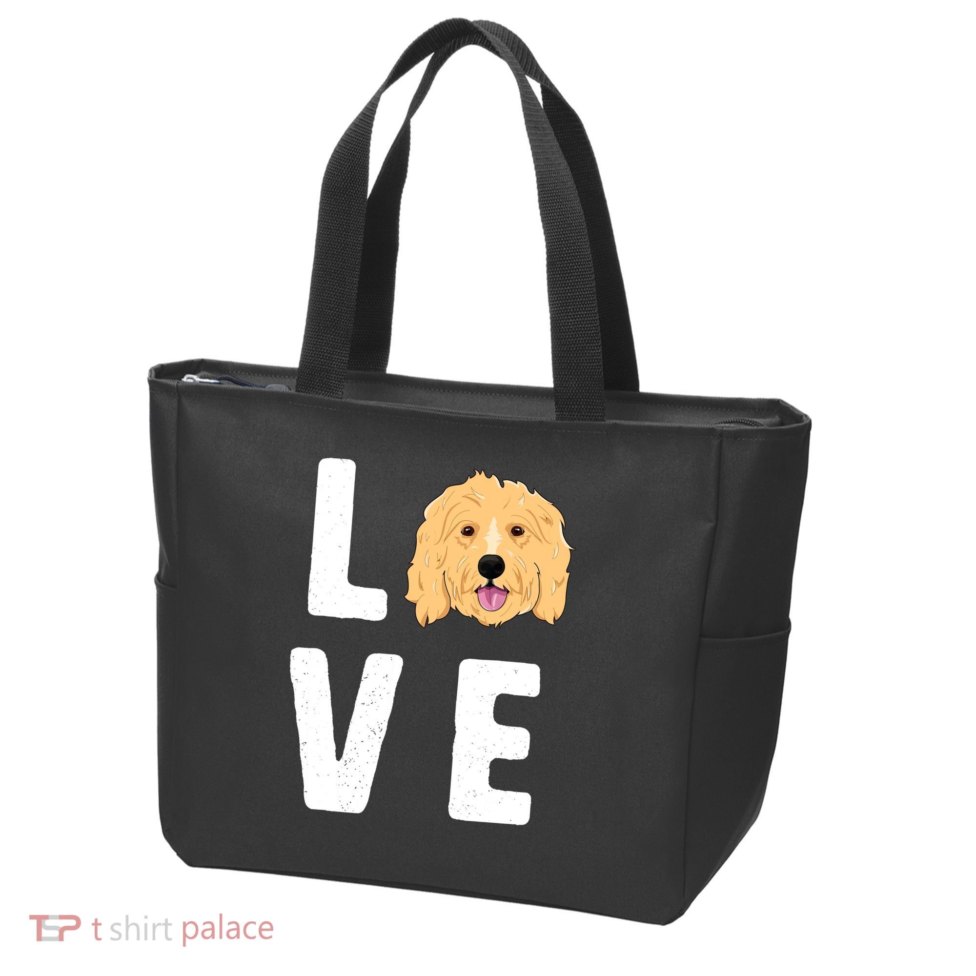 Love Goldendoodles Wo Dog Puppy Doodle Tote Bag