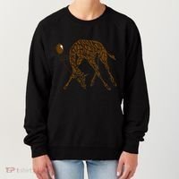 Love Giraffe Wildlife Balloon Wild Animal Gift Women's Sweatshirt thumb 0