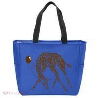 Love Giraffe Wildlife Balloon Wild Animal Gift Tote Bag thumb 0