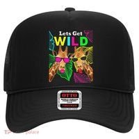 LetS Get Wild Zoo Animals Safari Party Giraffe With Glasses Hat thumb 0