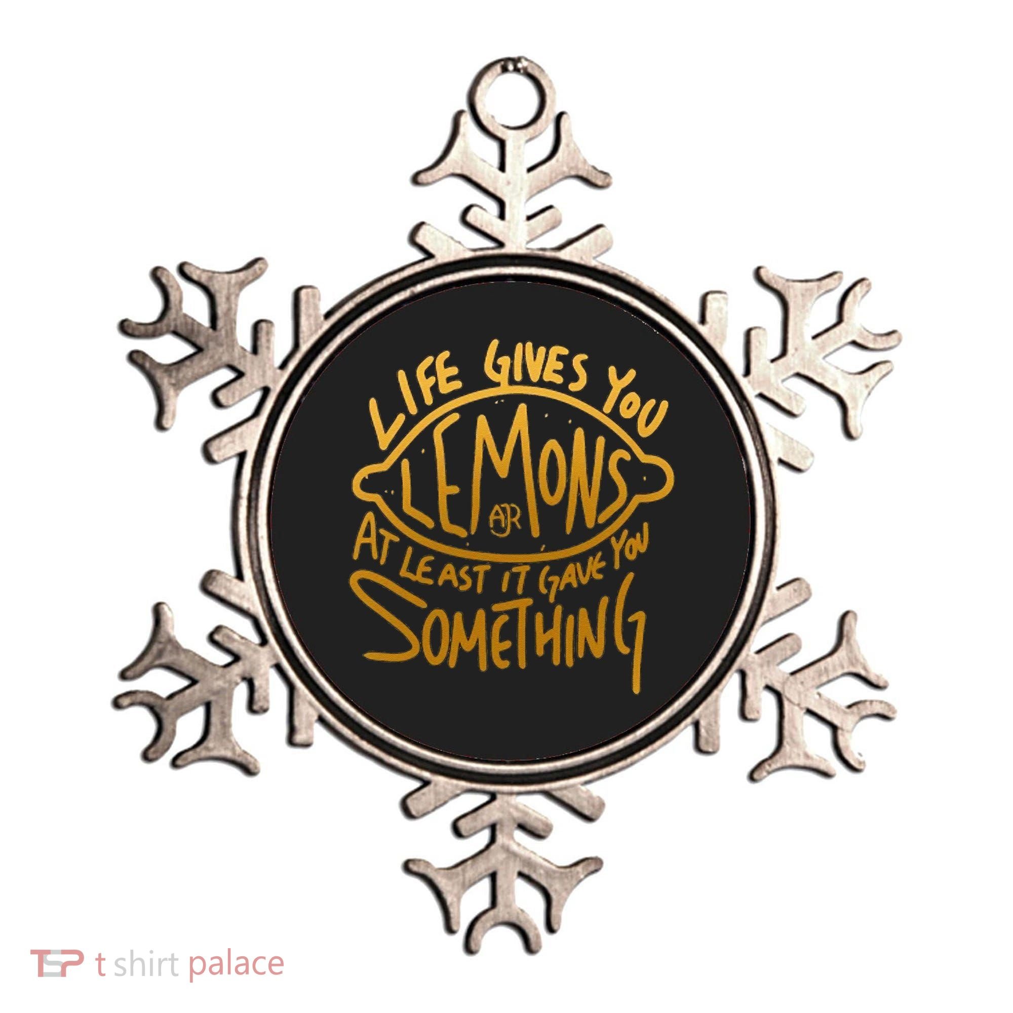 Live Gives You Lemon Air At Least It Gave You Something Ornament