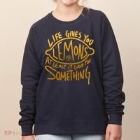 Live Gives You Lemon Air At Least It Gave You Something Women's Sweatshirt thumb 0