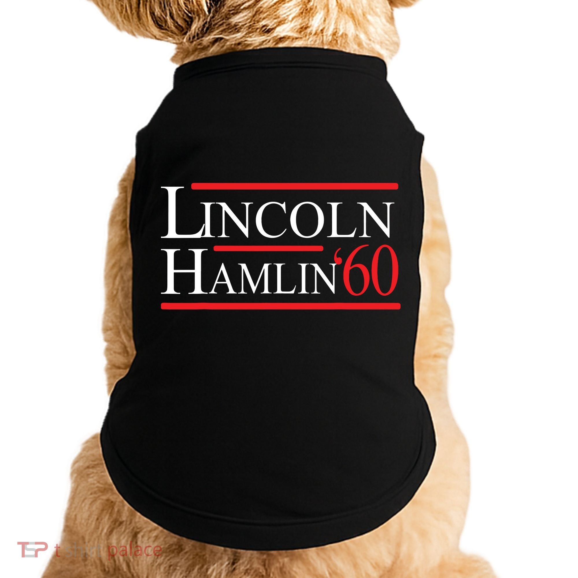 Lincoln Hamlin 60 Campaign Republican Democrat Doggie Tank