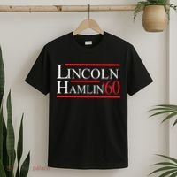 Lincoln Hamlin 60 Campaign Republican Democrat T-Shirt thumb 2