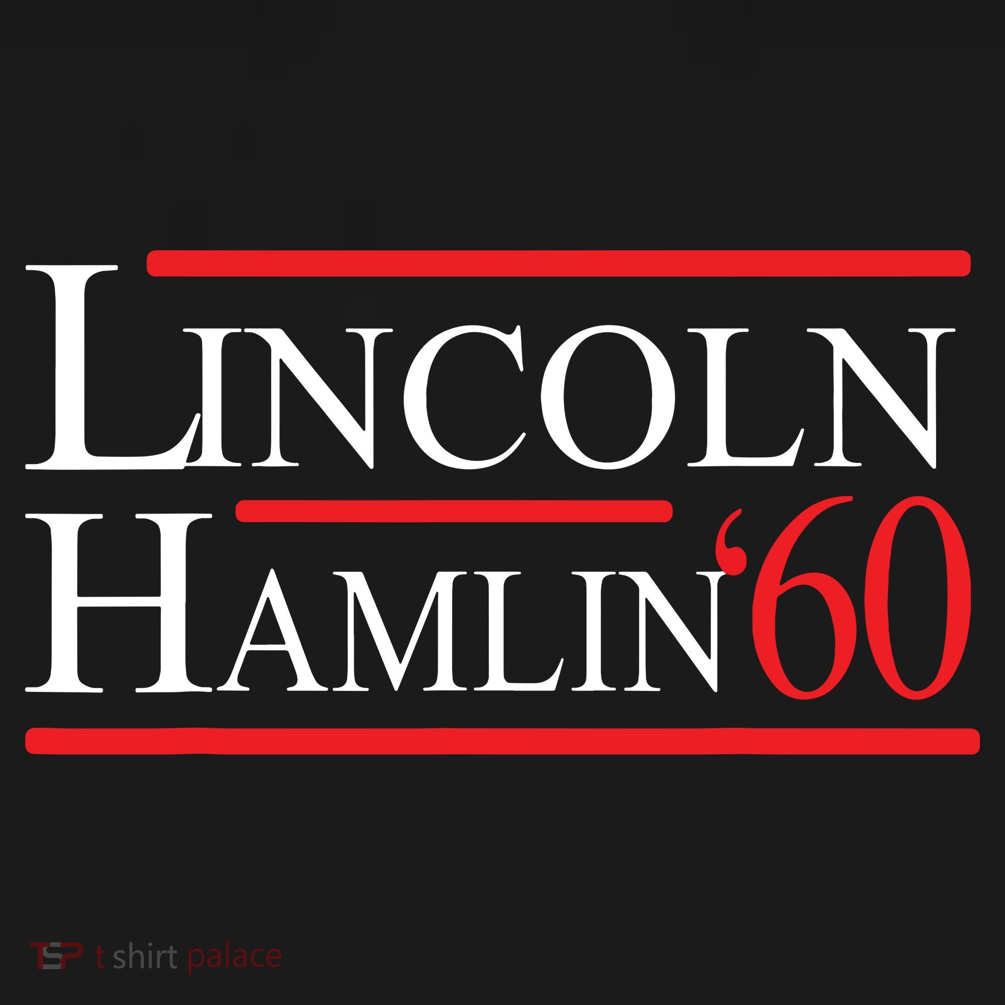 Lincoln Hamlin 60 Campaign Republican Democrat Women's Hoodie