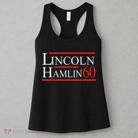 Lincoln Hamlin 60 Campaign Republican Democrat Women's Tank Top thumb 3