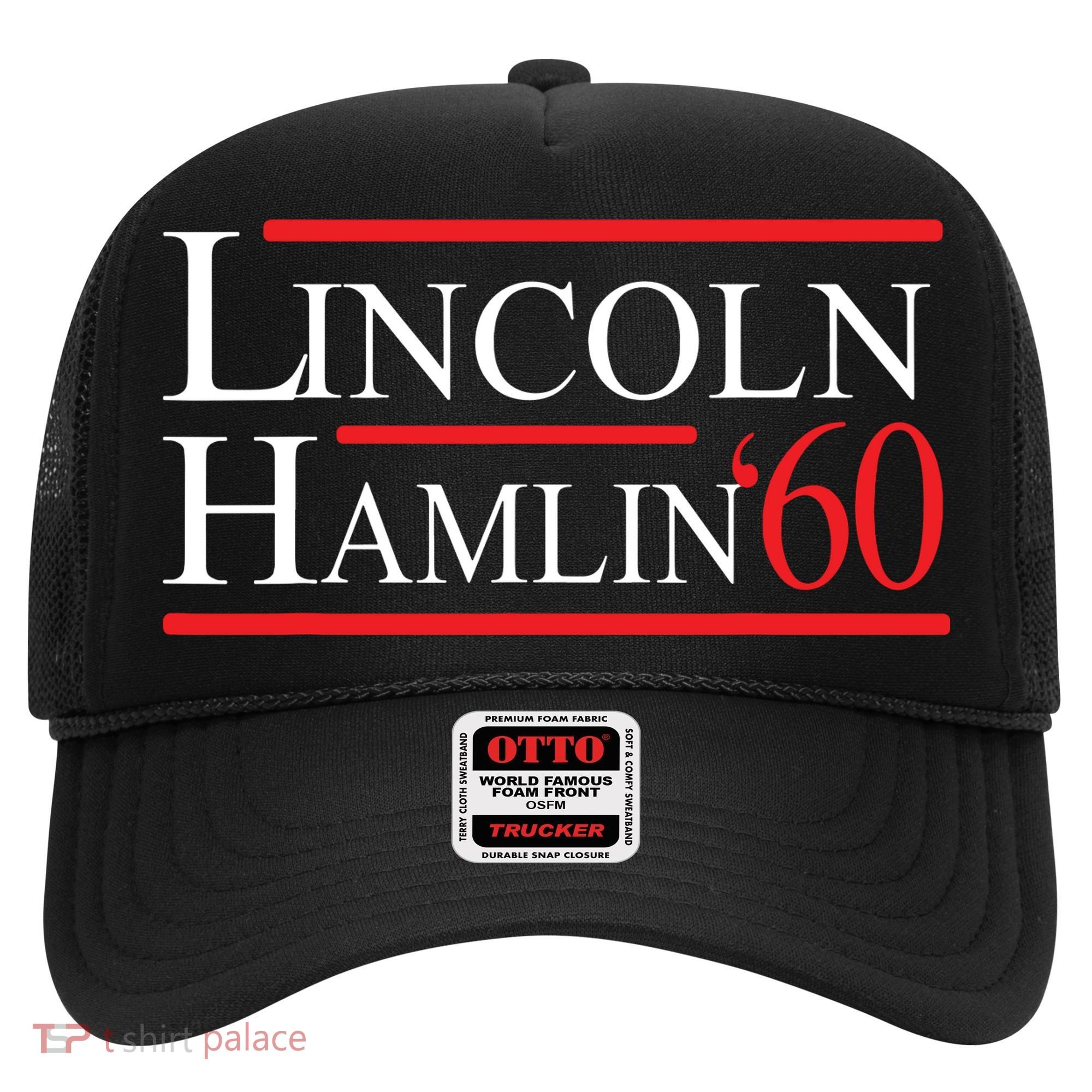 Lincoln Hamlin 60 Campaign Republican Democrat Hat