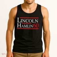 Lincoln Hamlin 60 Campaign Republican Democrat Tank Top thumb 3