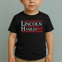Lincoln Hamlin 60 Campaign Republican Democrat Toddler T-Shirt thumb 2