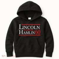 Lincoln Hamlin 60 Campaign Republican Democrat Kids Hoodie thumb 0