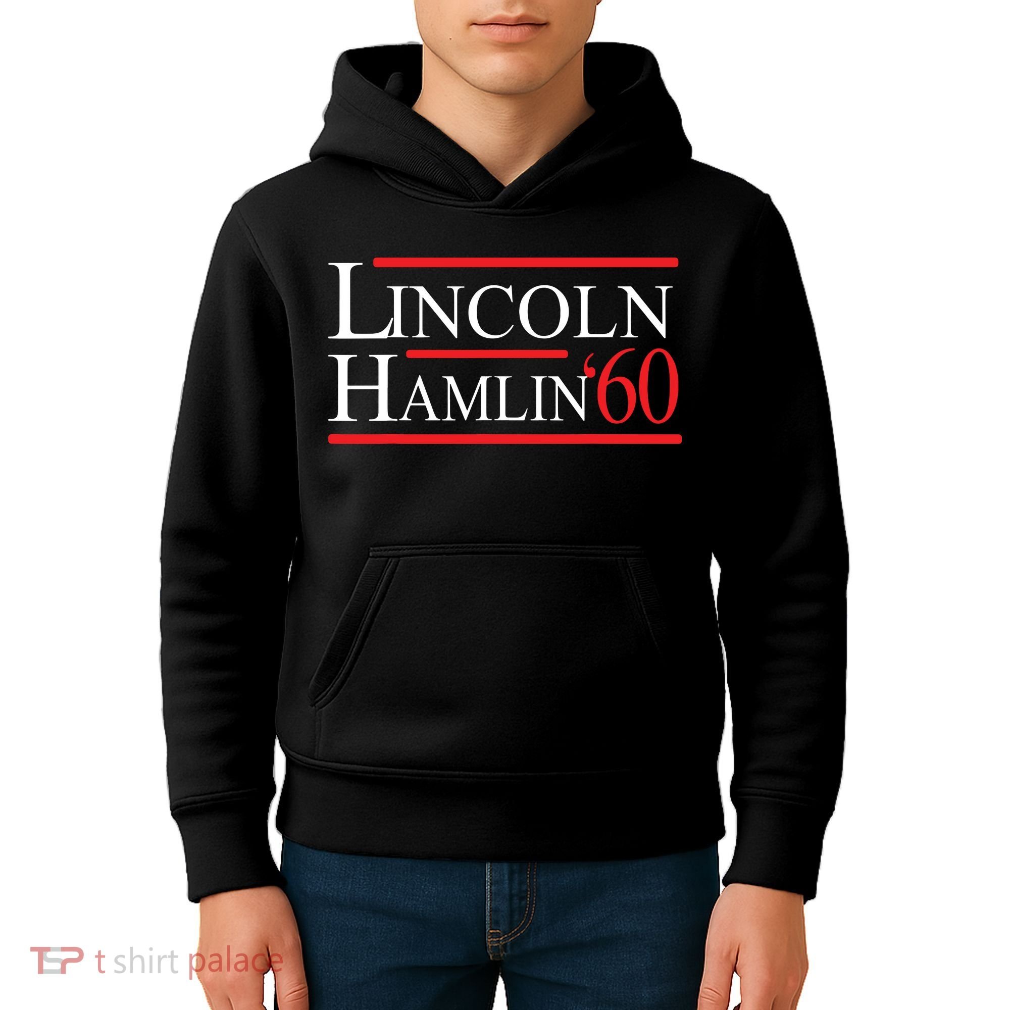 Lincoln Hamlin 60 Campaign Republican Democrat Kids Hoodie