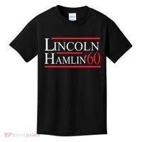 Lincoln Hamlin 60 Campaign Republican Democrat Kids T-Shirt thumb 0
