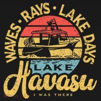 Lake Havasu Arizona Boat Sandbar Party Summer Vacation Women's Long Sleeve Shirt thumb 2