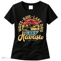 Lake Havasu Arizona Boat Sandbar Party Summer Vacation Women's T-Shirt thumb 0