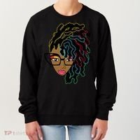 Locd Hair African American Black Pride Gift Women's Sweatshirt thumb 0