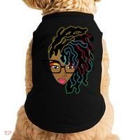 Locd Hair African American Black Pride Gift Doggie Tank thumb 0