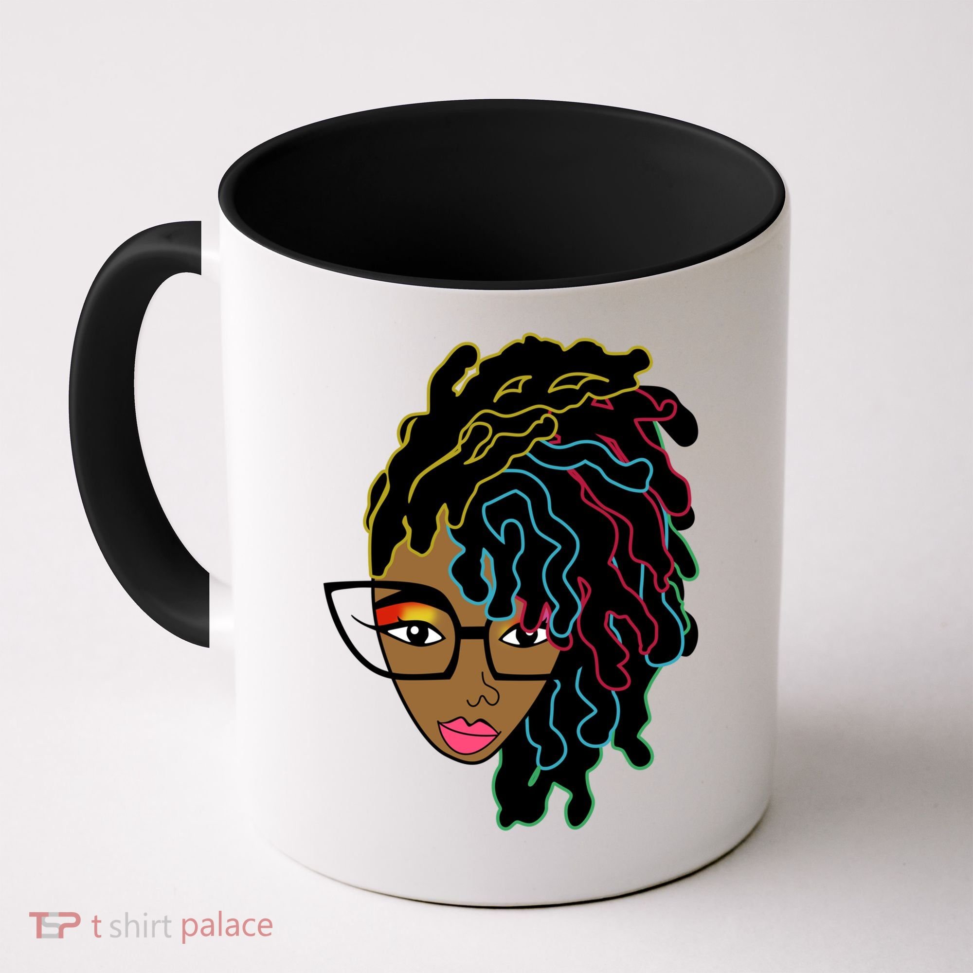 Locd Hair African American Black Pride Gift Coffee Mug