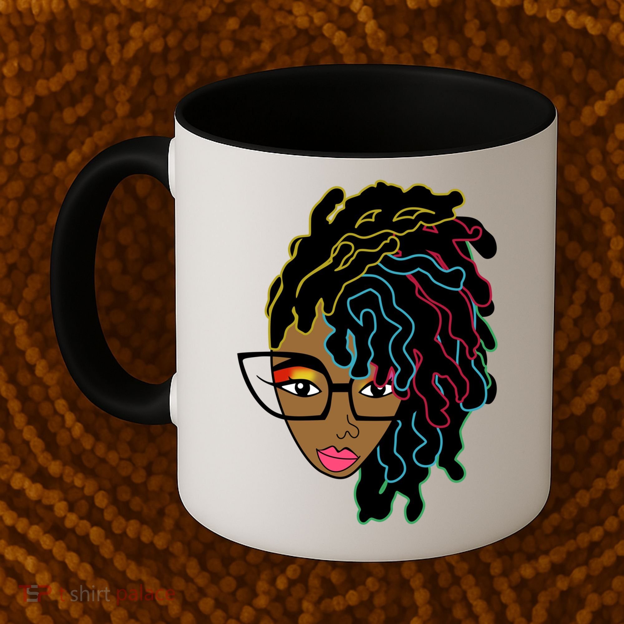 Locd Hair African American Black Pride Gift Coffee Mug