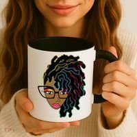 Locd Hair African American Black Pride Gift Coffee Mug thumb 3