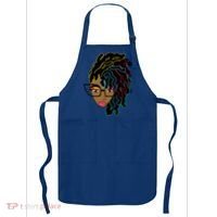 Locd Hair African American Black Pride Gift Apron thumb 0