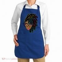 Locd Hair African American Black Pride Gift Apron thumb 2