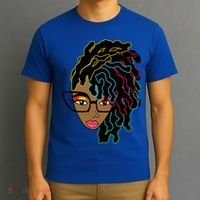 Locd Hair African American Black Pride Gift T-Shirt thumb 3