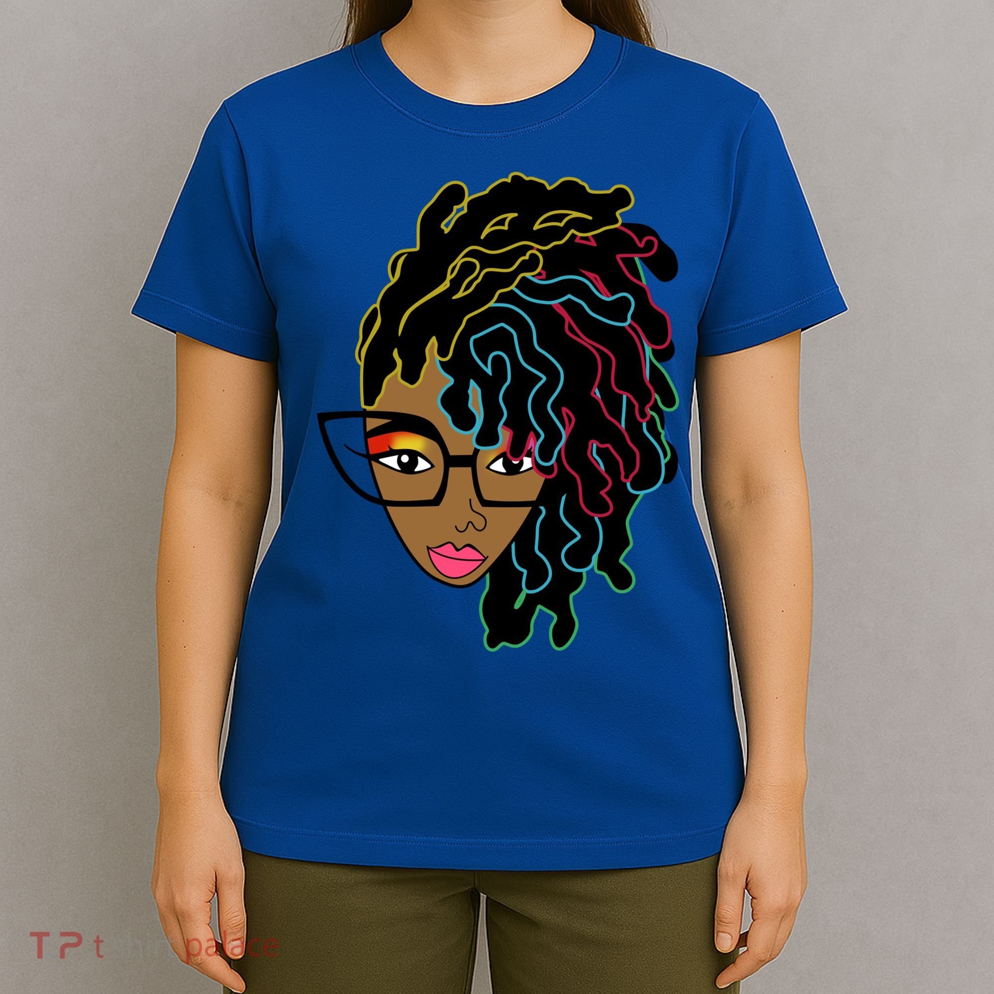 Locd Hair African American Black Pride Gift T-Shirt