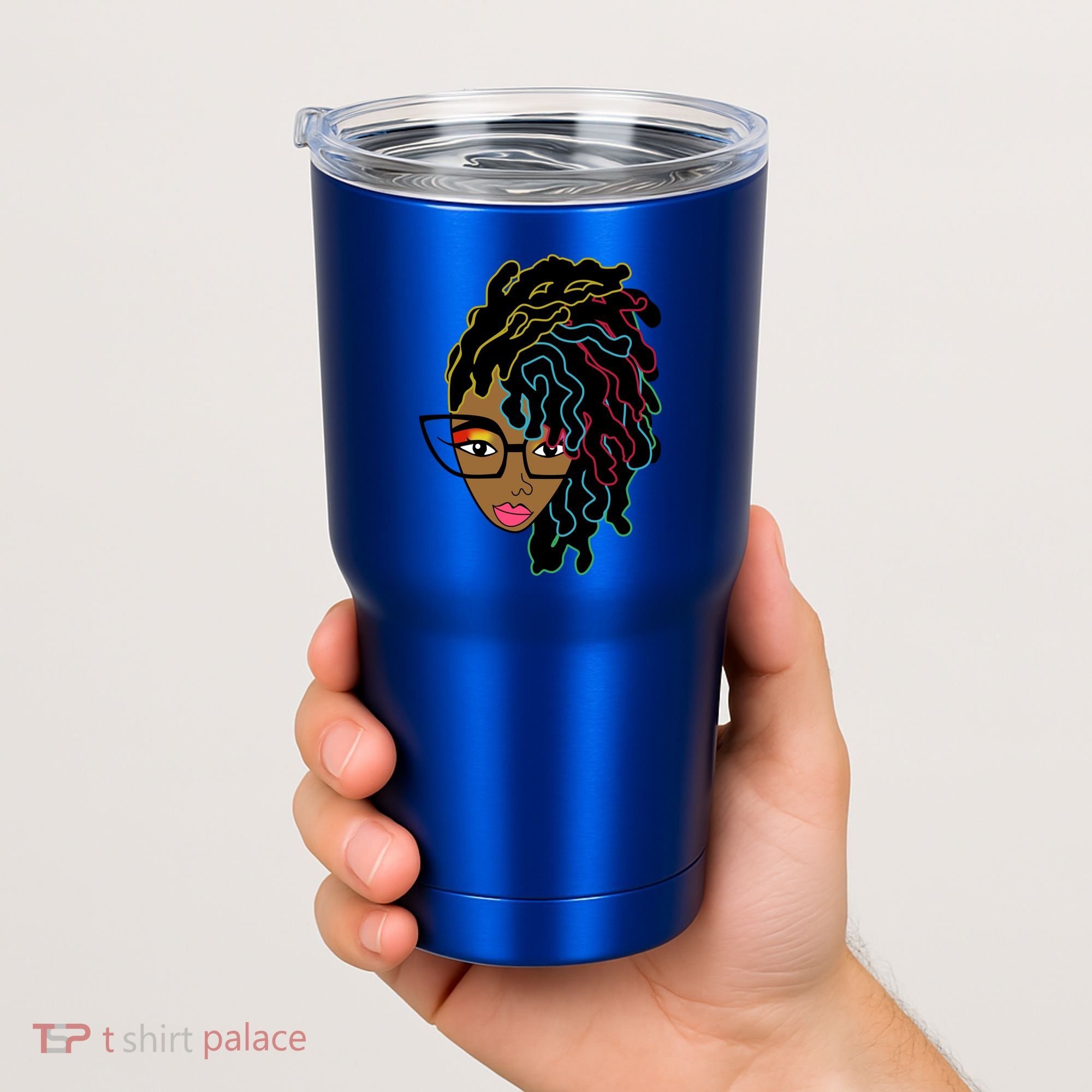 Locd Hair African American Black Pride Gift Tumbler