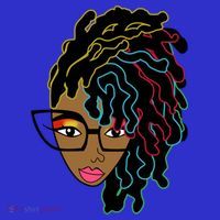 Locd Hair African American Black Pride Gift Mousepad thumb 1