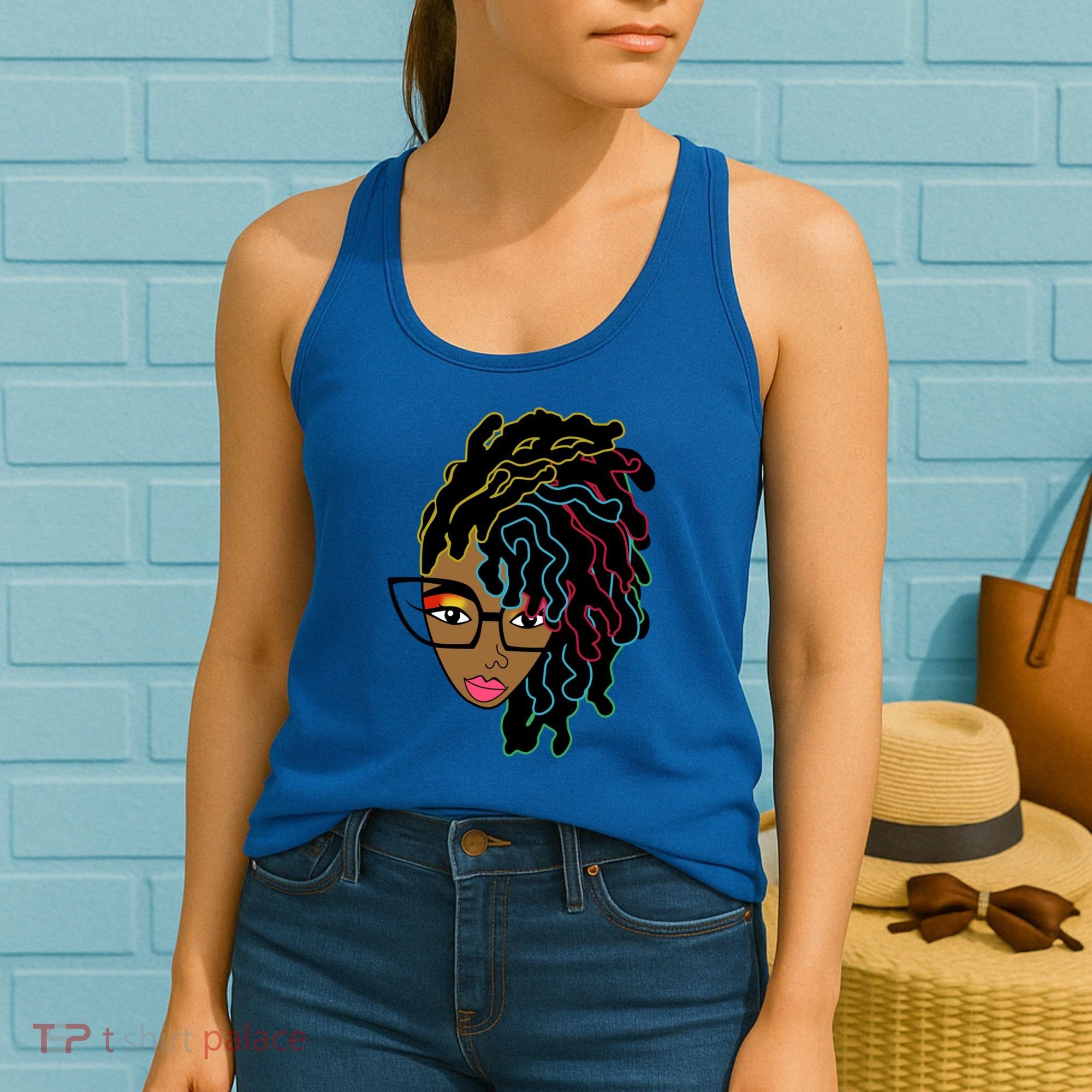 Locd Hair African American Black Pride Gift Women's Tank Top