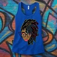 Locd Hair African American Black Pride Gift Women's Tank Top thumb 3
