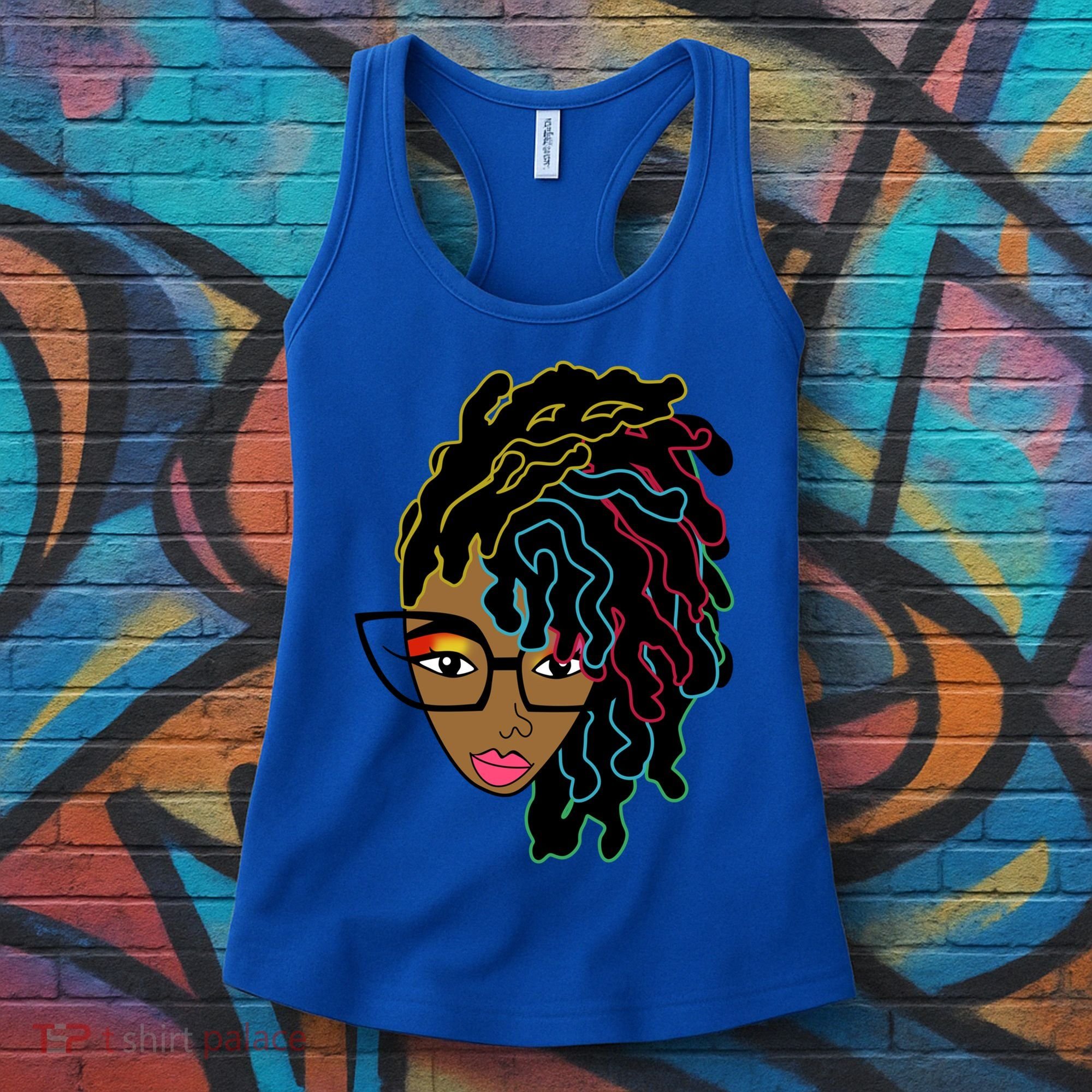 Locd Hair African American Black Pride Gift Women's Tank Top