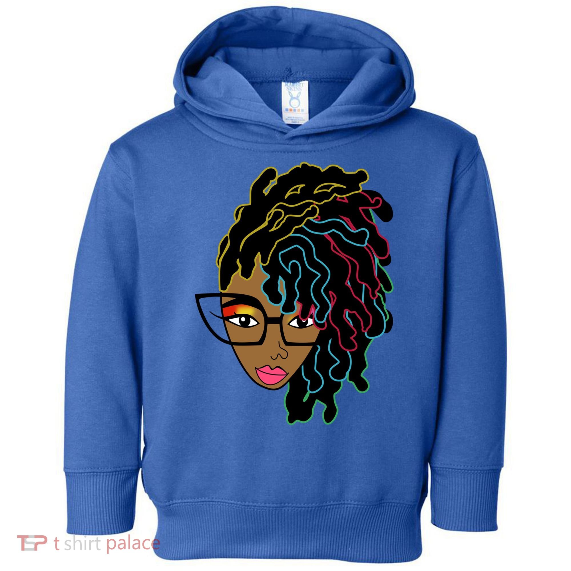 Locd Hair African American Black Pride Gift Toddler Hoodie
